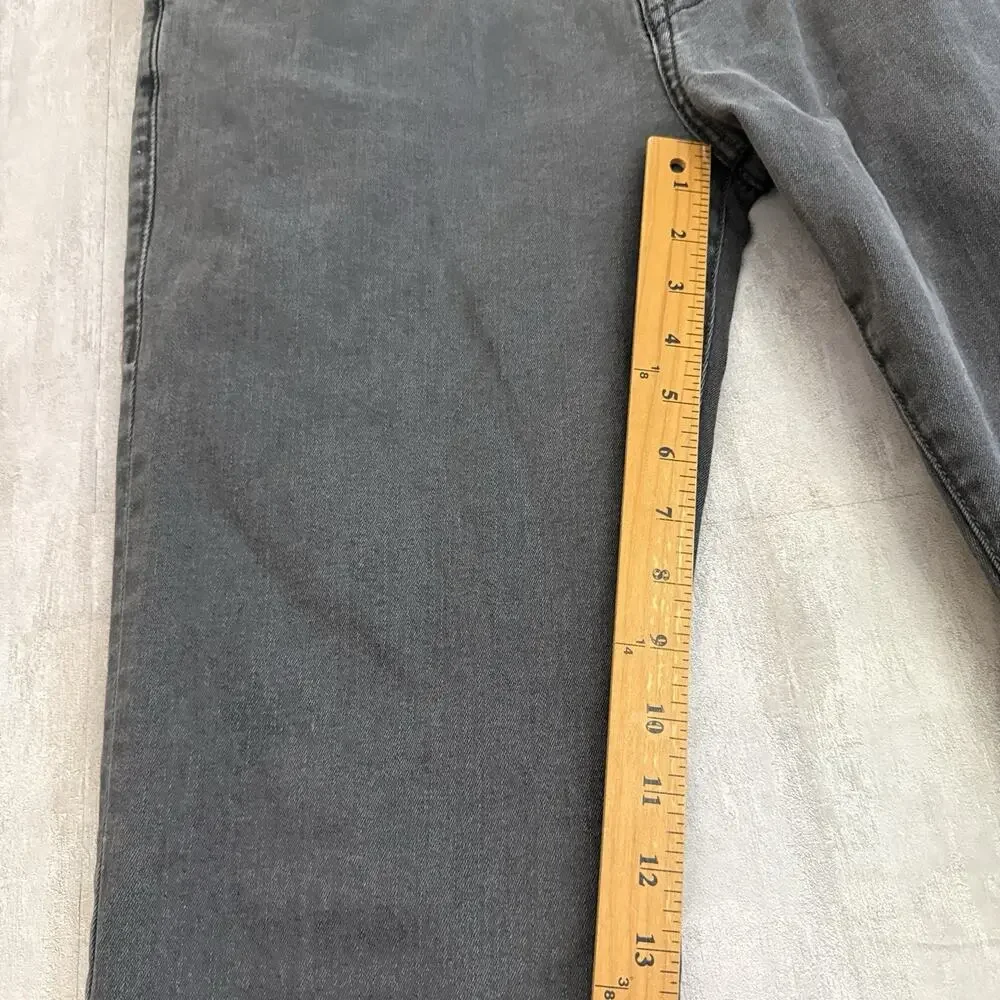 True Religion Jeans Mens 34x32 Geno Relaxed Slim Faded Wash Denim Pocket Flap